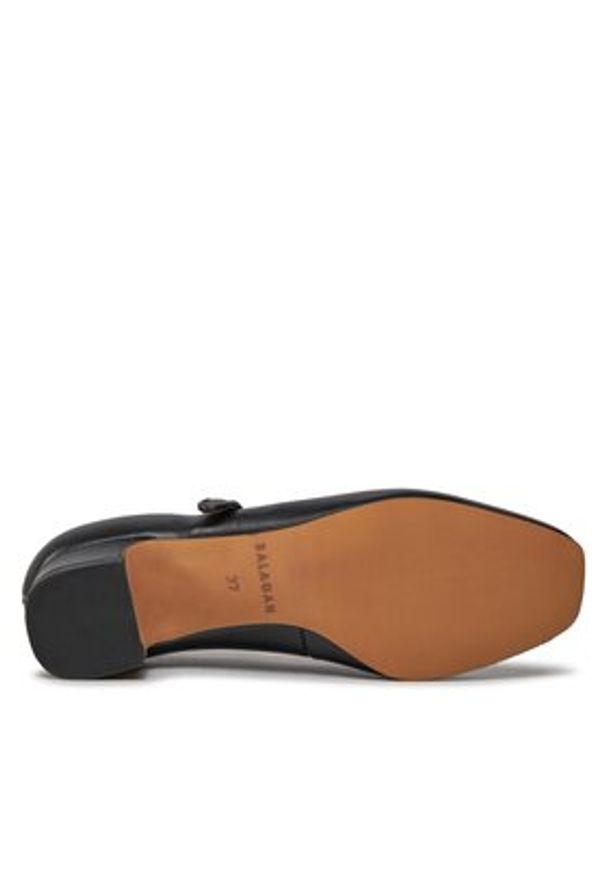 BALAGAN - Balagan Baleriny Dora Czarny. Kolor: czarny. Materiał: skóra