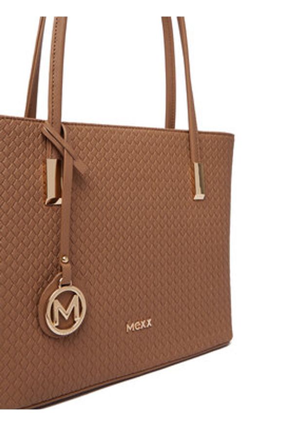 MEXX Torebka CEO-MEXX-X-001-10 Beżowy ciemny. Kolor: beżowy. Materiał: skórzane