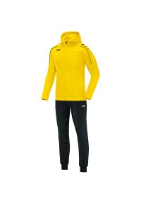 Dziecięcy dres z kapturem Jako Classico. Okazja: na uczelnię. Kolor: żółty. Materiał: dresówka #1