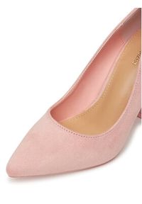 DeeZee Czółenka XLO Różowy. Kolor: różowy. Materiał: materiał #7