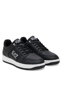 EA7 Emporio Armani Sneakersy X8X189 XK404 N349 Czarny. Kolor: czarny. Materiał: skóra #5