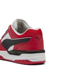 Puma - Sneakersy unisex Rebound Retro PUMA Black For All Time Red. Kolor: czarny, czerwony, wielokolorowy. Materiał: syntetyk. Sport: koszykówka