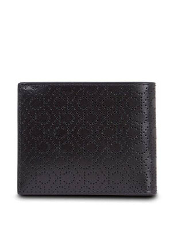 Calvin Klein Duży Portfel Męski Modern Bar Bifold 6Cc W/Bill K50K511834 Czarny. Kolor: czarny. Materiał: skóra