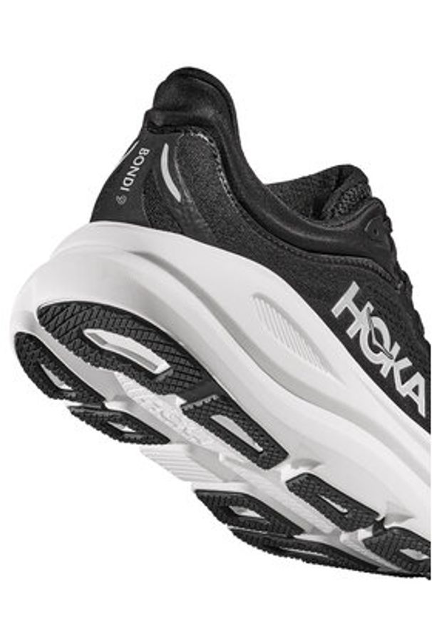 HOKA - Hoka Buty do biegania Bondi 9 1162011 Czarny. Kolor: czarny. Materiał: materiał