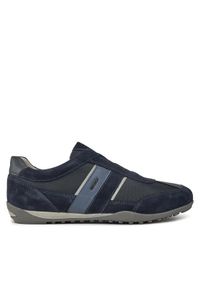 Geox Sneakersy U Wells A U82T5A 02211 C4002 Granatowy. Kolor: niebieski. Materiał: materiał