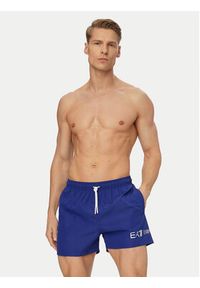 EA7 Emporio Armani Szorty kąpielowe 7M002000 AF13049 MB471 Niebieski Regular Fit. Kolor: niebieski. Materiał: syntetyk #2