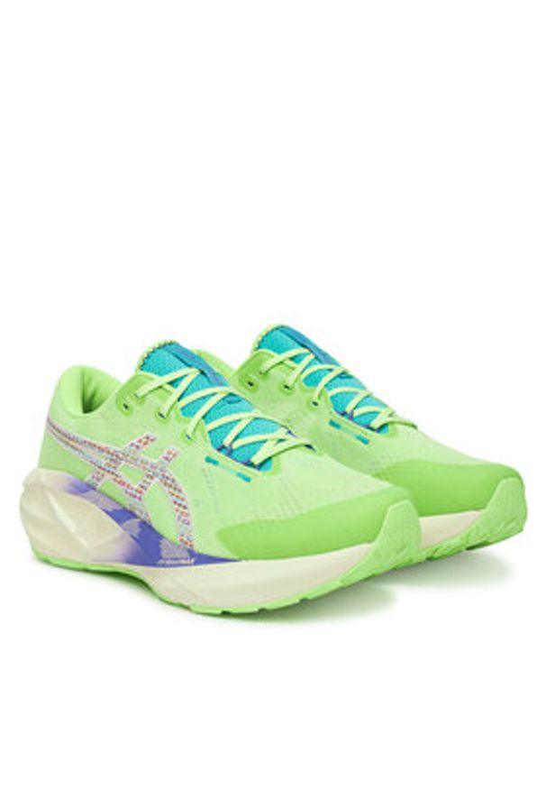 Asics Buty do biegania Novablast 5 Tr 1011C025 Zielony. Kolor: zielony. Materiał: mesh, materiał