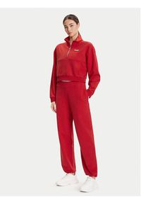 Hugo - HUGO Spodnie dresowe Norata_B 50542564 Czerwony Baggy Fit. Kolor: czerwony. Materiał: bawełna