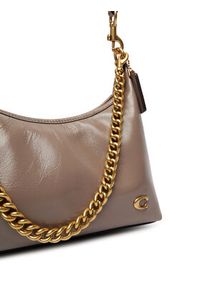 Coach Torebka Juliet CAD75 Szary. Kolor: szary. Materiał: skórzane #4