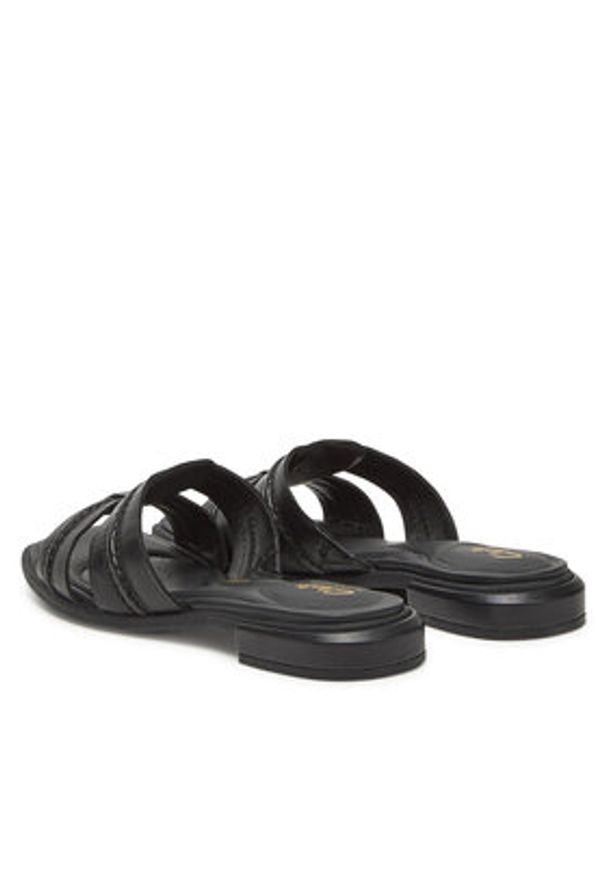 Clarks Klapki Ariany Mule 26181234 Czarny. Kolor: czarny. Materiał: skóra