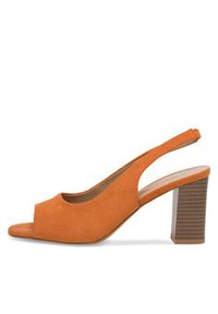 Clara Barson Sandały WYL3119-13 Pomarańczowy. Kolor: pomarańczowy. Materiał: materiał #2