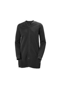 Damski sweter z długim zamkiem błyskawicznym Helly Hansen Lillo. Kolor: wielokolorowy, czarny, brązowy. Materiał: polar. Długość: długie. Sezon: zima #1