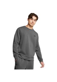 Bluza męska Under Armour Unstoppable Fleece Crew EU. Kolor: szary. Sport: fitness #1