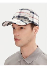 Barbour Czapka z daszkiem Tartan MHA0617TN40 Beżowy. Kolor: beżowy. Materiał: bawełna, materiał