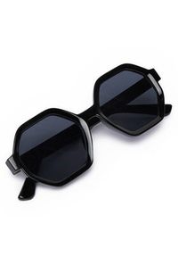 Jenny - JENNY Okulary przeciwsłoneczne 4WF-011-SS25 Czarny. Kolor: czarny #3