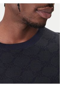 JOOP! Sweter 13Ravorono 10100436 30102137 Granatowy Regular Fit. Kolor: niebieski. Materiał: bawełna #3