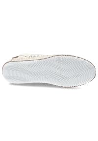 Złote Półbuty Artiker Ażurowe Stylowe Obuwie Damskie. Okazja: na co dzień. Kolor: złoty. Materiał: skóra. Szerokość cholewki: normalna. Wzór: ażurowy. Styl: elegancki #7