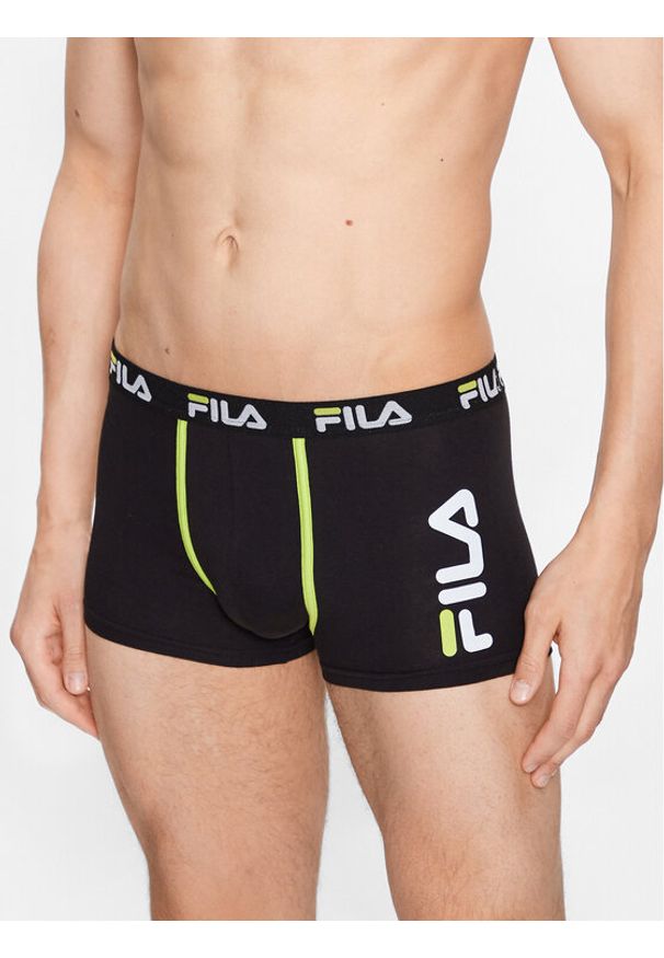 Fila Bokserki FU5040 Czarny. Kolor: czarny. Materiał: bawełna