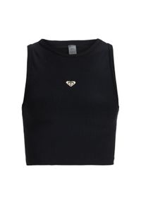 Roxy - Top typu tank dla Kobiety RISE & VIBE Czarny. Kolor: szary. Materiał: nylon, elastan, materiał