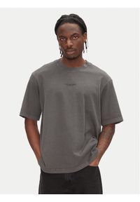 G-Star RAW - G-Star Raw T-Shirt Overdyed D24780-C756 Czarny Boxy Fit. Kolor: czarny. Materiał: bawełna