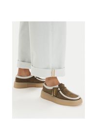 Półbuty Clarks. Kolor: zielony #1