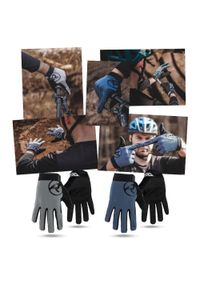 REKD Status rękawiczki Bmx/ hulajnoga. Kolor: czarny. Sport: kolarstwo