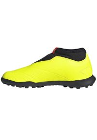 Adidas - Buty piłkarskie adidas Predator League Ll Tf Jr IG5432 żółte. Kolor: żółty. Materiał: syntetyk, guma. Sport: piłka nożna #6