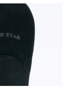 Big-Star - Stopki damskie bawełniane czarne Abierta 906. Kolor: czarny. Materiał: bawełna