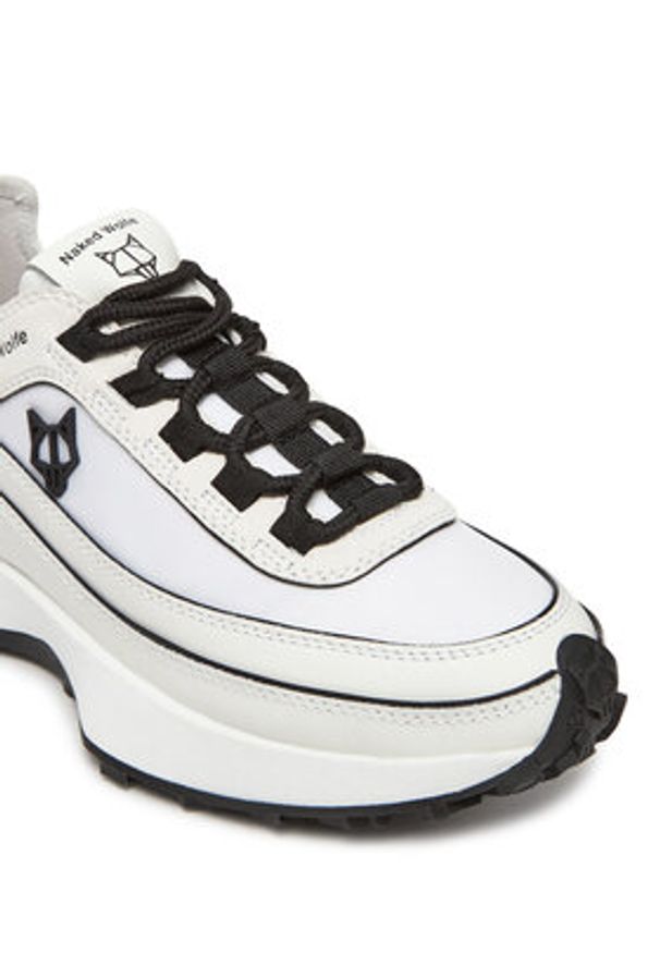 Naked Wolfe Sneakersy Petal Biały. Kolor: biały. Materiał: skóra