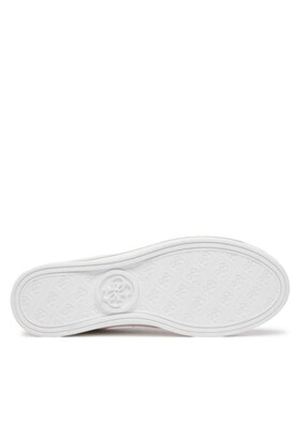 Guess Sneakersy FLPSTA ELE12 Biały. Kolor: biały. Materiał: skóra