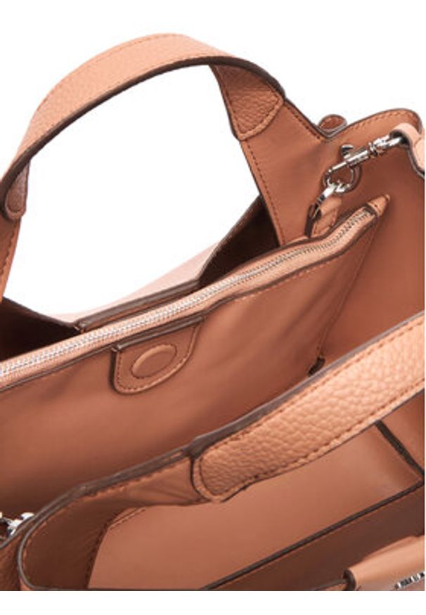 DKNY Torebka R43DYG33 Brązowy. Kolor: brązowy. Materiał: skórzane
