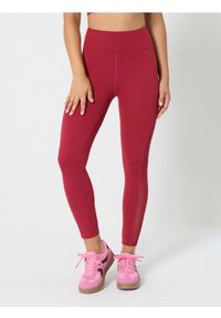 Sinsay - Legginsy sportowe - czerwony. Kolor: czerwony. Styl: sportowy