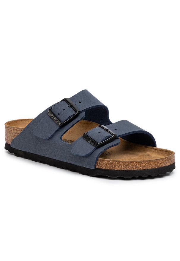 Klapki Birkenstock. Kolor: niebieski