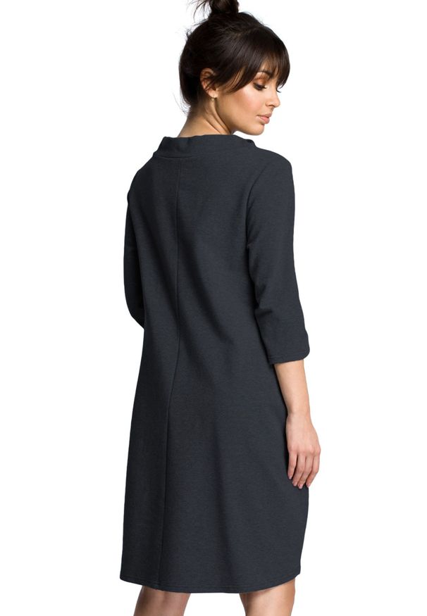 Szara sukienka BE casualowa, oversize