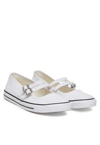 Converse Baleriny Chuck Taylor All Star Dainty Mary Jane A11552C Biały. Kolor: biały. Materiał: materiał #4