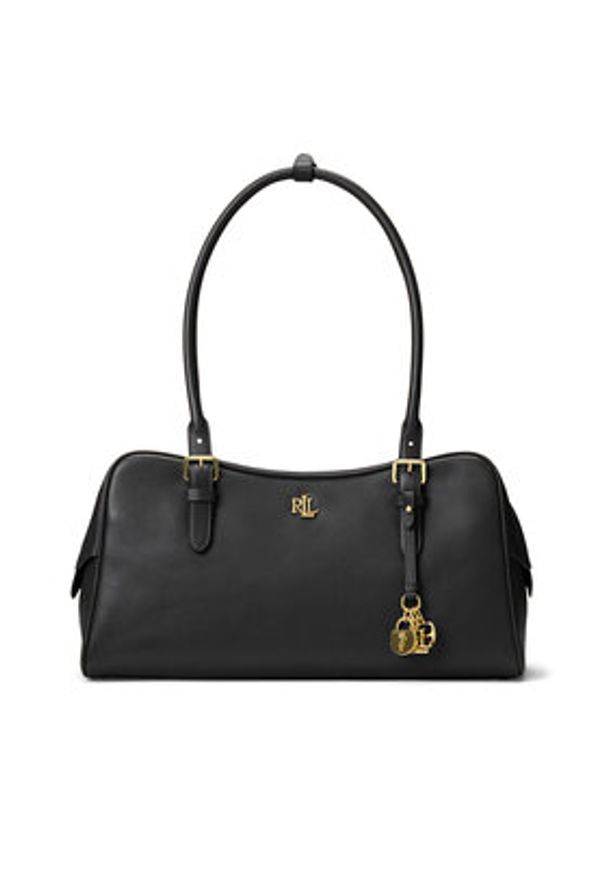 Lauren Ralph Lauren - LAUREN RALPH LAUREN Torebka 431P06068002 Czarny. Kolor: czarny. Materiał: skórzane