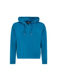 Bluza damska z kapturem Protest Iron. Typ kołnierza: kaptur. Kolor: niebieski #1