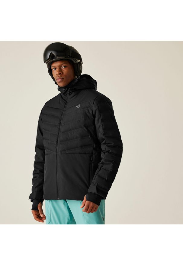 DARE 2B - Kurtka narciarska męska z membraną Ollie III Dare 2b. Kolor: czarny. Materiał: tkanina. Sezon: zima. Sport: narciarstwo