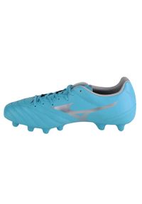 Buty piłkarskie męskie Mizuno Monarcida Neo II Select MD. Zapięcie: sznurówki. Kolor: niebieski. Materiał: materiał, syntetyk. Szerokość cholewki: normalna. Sport: piłka nożna