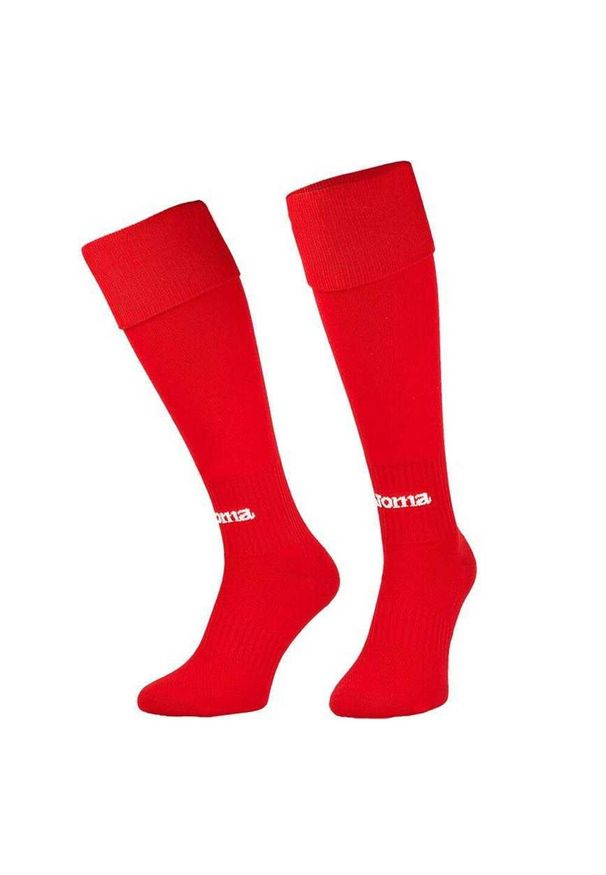 Joma - Męskie Skarpety Piłkarskie Classic II. Kolor: czerwony. Sport: piłka nożna