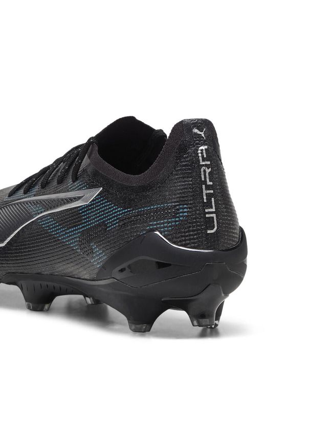 Puma - Buty piłkarskie ULTRA 5 ULTIMATE FG PUMA Black Silver Bright Aqua Metallic Blue. Zapięcie: sznurówki. Kolor: czarny, szary, niebieski, wielokolorowy. Sport: piłka nożna