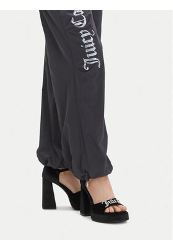 Juicy Couture Sandały EO-WSS21645-01 Czarny. Kolor: czarny. Materiał: materiał