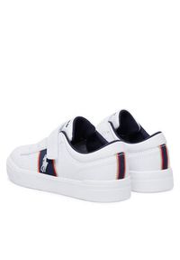 Polo Ralph Lauren Sneakersy RL04829101 Biały. Kolor: biały. Materiał: skóra #4