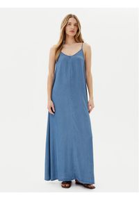 only - ONLY Sukienka letnia Charis 15337932 Niebieski Loose Fit. Kolor: niebieski. Materiał: lyocell. Sezon: lato