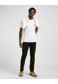 Lee - MESKA KOSZULKA LEE SS SMALL LOGO TEE BRIGHT WHITE 112370503 #5