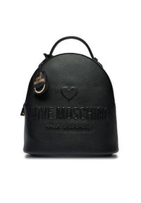 Love Moschino - LOVE MOSCHINO Plecak JC4116PP1LL1000A Czarny. Kolor: czarny. Materiał: skóra #1