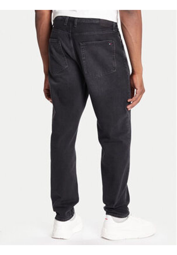 Tommy Jeans Jeansy DM0DM22182 Czarny Regular Fit. Kolor: czarny