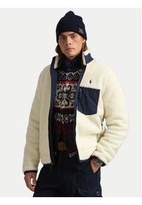 Polo Ralph Lauren Polar 710951701001 Écru Regular Fit. Typ kołnierza: polo. Materiał: syntetyk