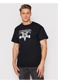 Thrasher T-Shirt Skategoat Czarny Regular Fit. Kolor: czarny. Materiał: bawełna