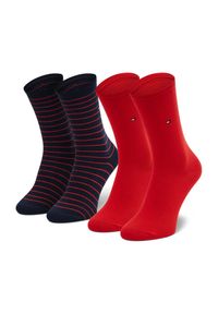 TOMMY HILFIGER - Skarpety długie Tommy Hilfiger. Kolor: niebieski #1